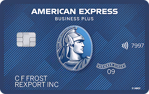 Blue Business Plus Credit Card from American Express card art