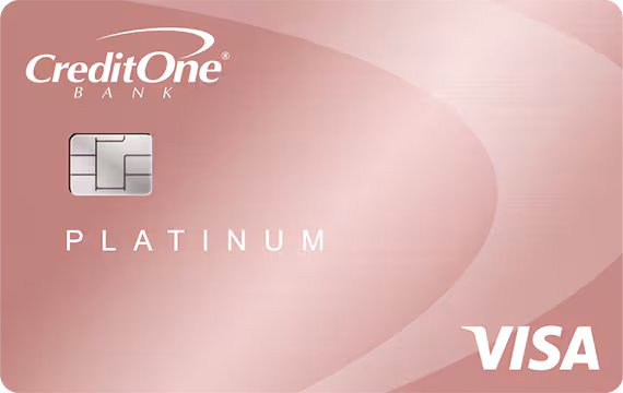 Credit One Bank Platinum Rewards Visa with No Annual Fee