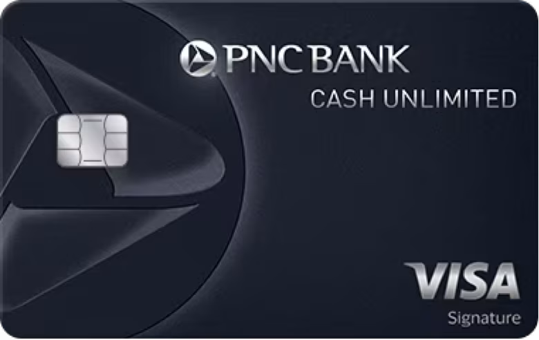 PNC Cash Unlimited Visa credit card