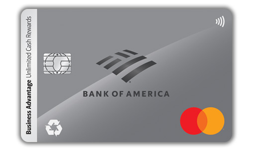 Bank of America Business Advantage Unlimited Cash Rewards Mastercard credit card