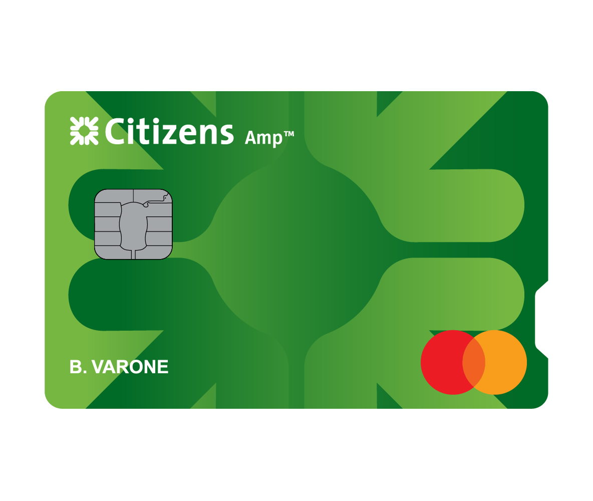 Citizens Amp Mastercard credit card