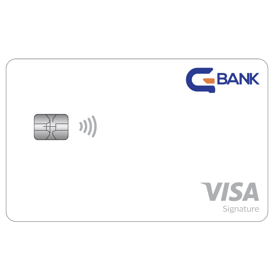 GBank Visa Signature Credit Card card art