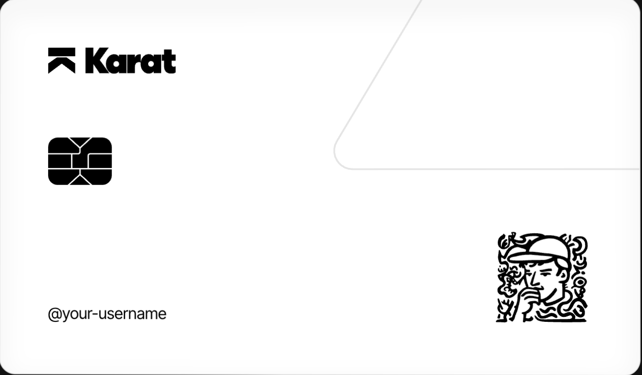 Karat Card credit card