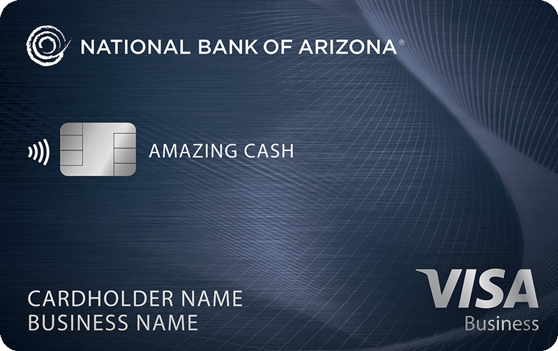 National Bank of Arizona Amazing Cash Business Visa® Credit Card credit card