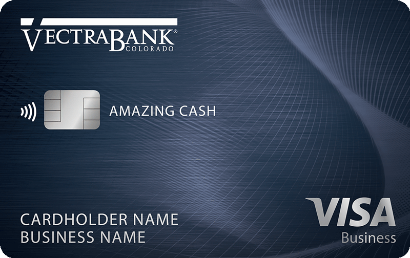 Vectra Bank Amazing Cash Business Visa® Credit Card credit card